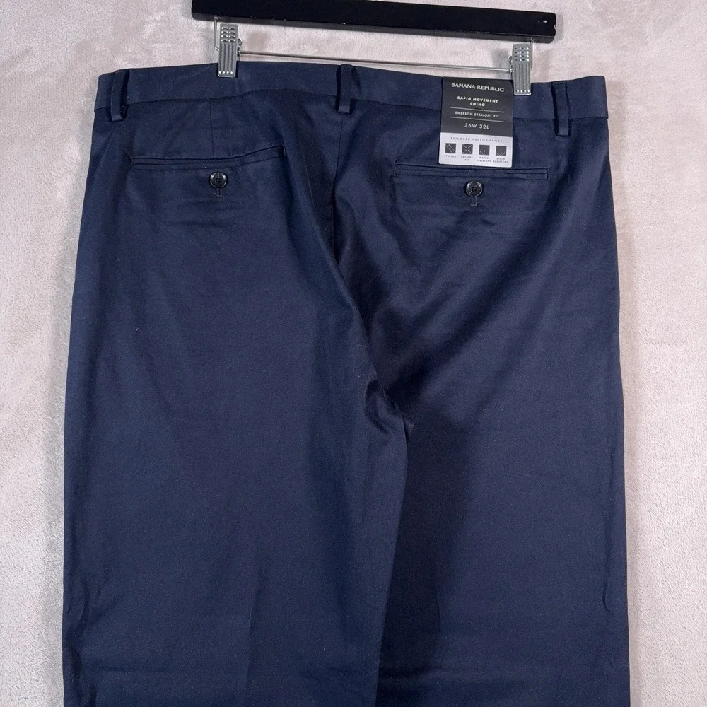 Banana Replubic Rapid Movements Chino Pants Mens Size 32x31 Blue Straight‎